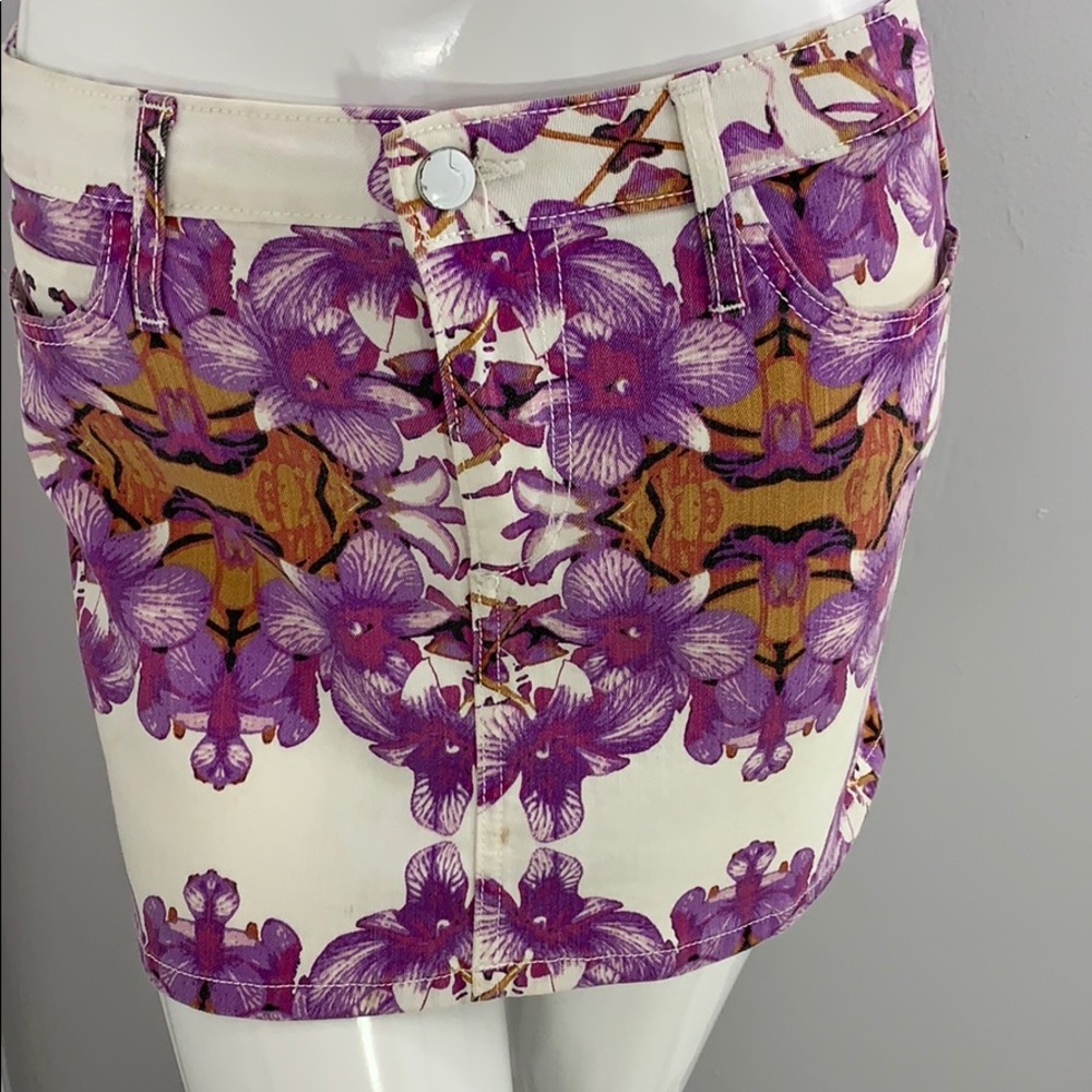 Joe’s Mini Floral Skirt